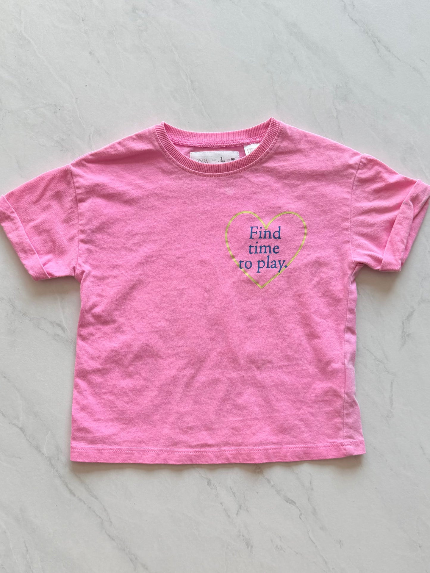 *Imparfait* T-shirt - Zara - 3 ans
