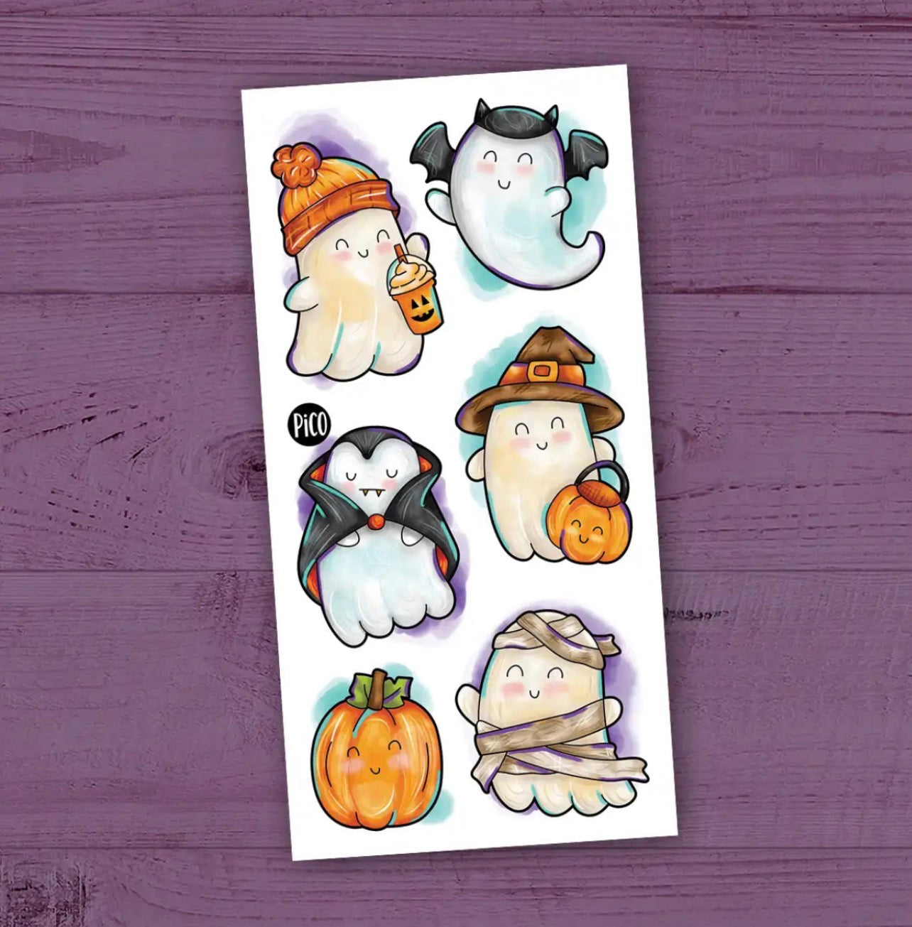 Pico tatoo - Les fantômes d’Halloween