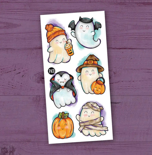 Pico tatoo - Les fantômes d’Halloween