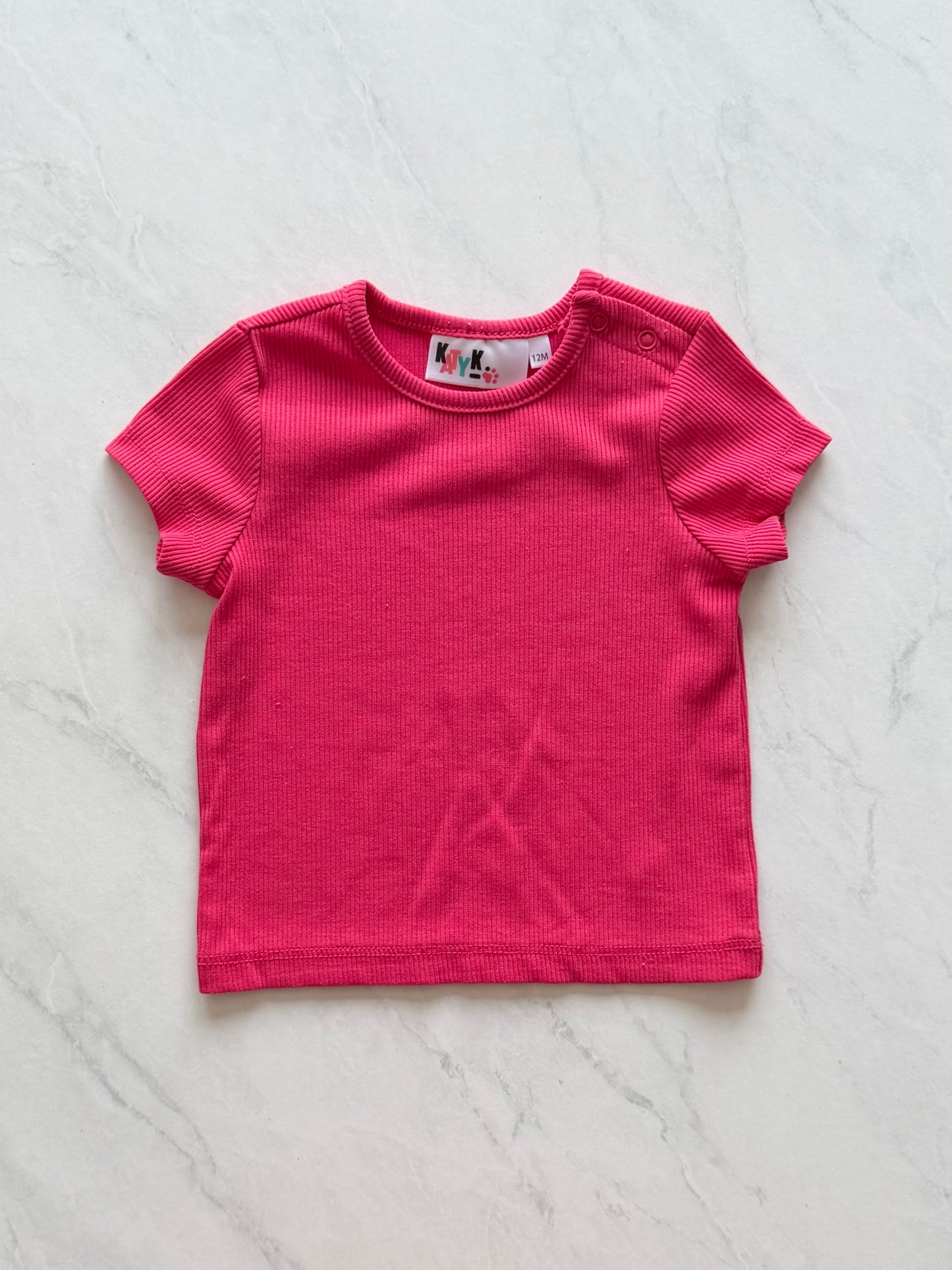 T-shirt côtelé - Katyk - 12 mois