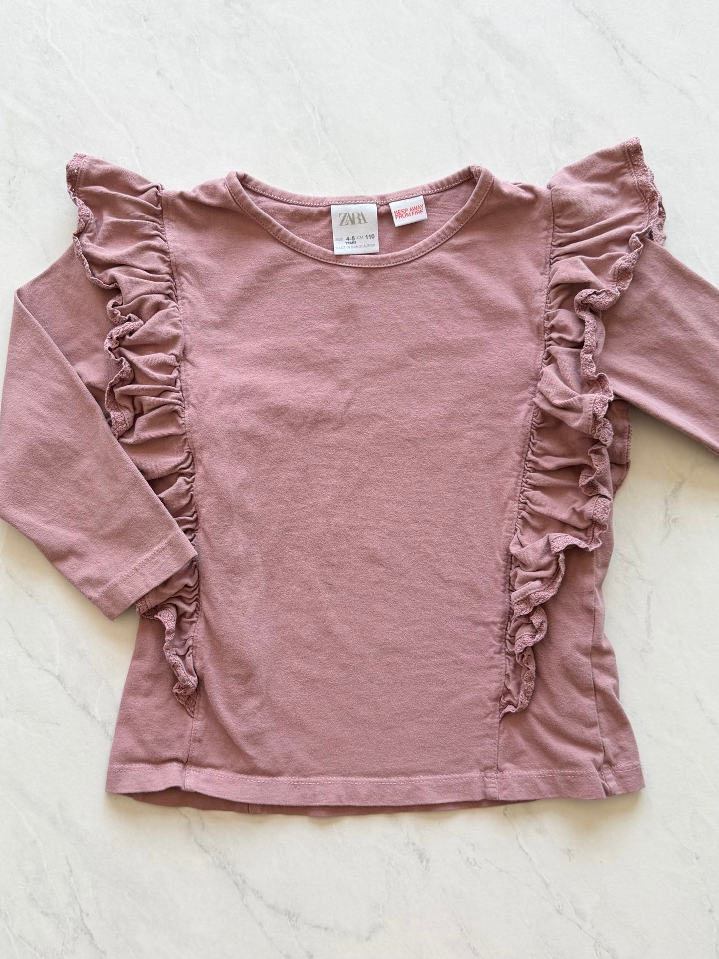 Chandail manches longues - Zara - 4-5 ans