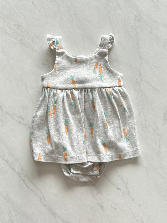 Diaper cover-up dress - Carters - 3 months