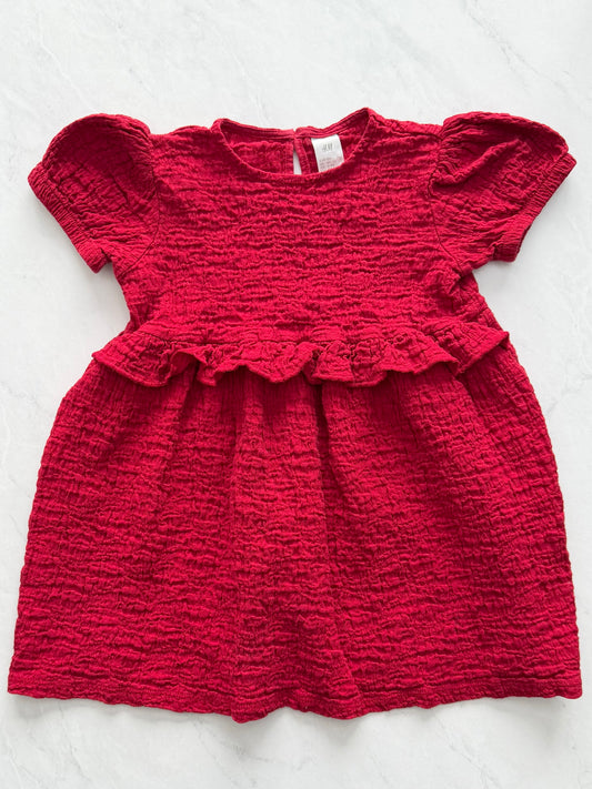 Robe en coton - H&M - 3-4 ans