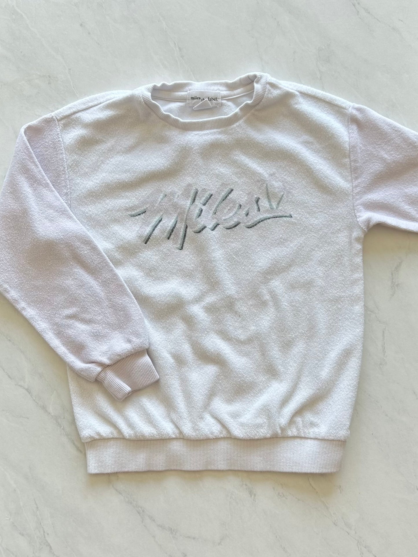 *Imparfait* Crewneck en ratine - Miles the label - 5 ans