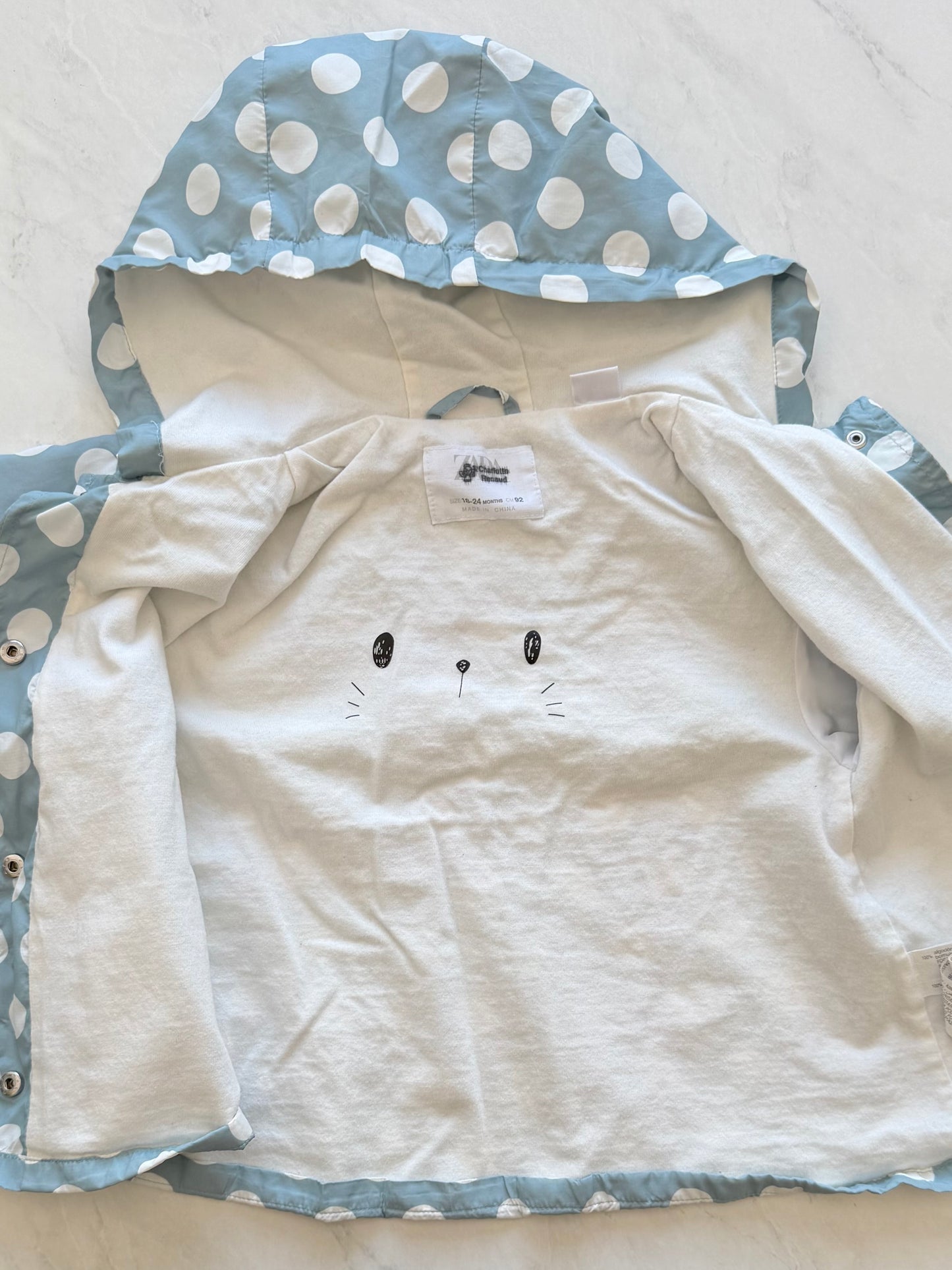 *Imparfait* Manteau mi saison - Zara - 18-24 mois