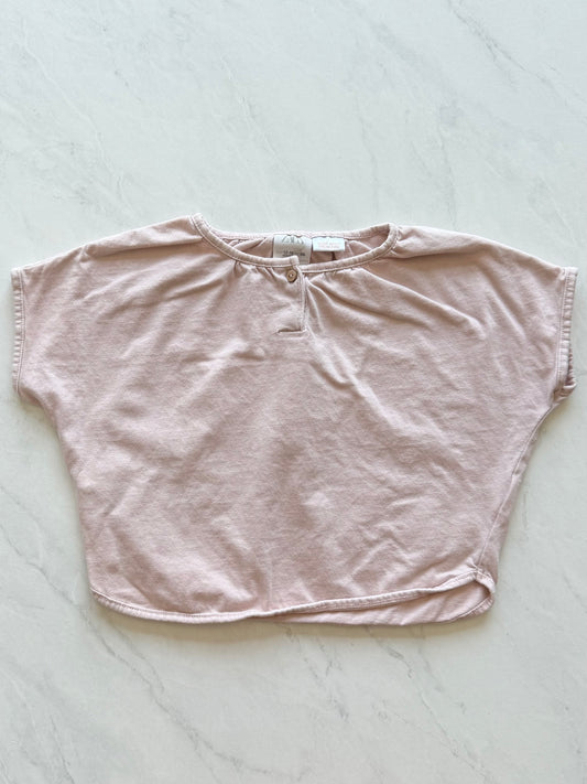 Haut manches courtes - Zara - 12-18 mois