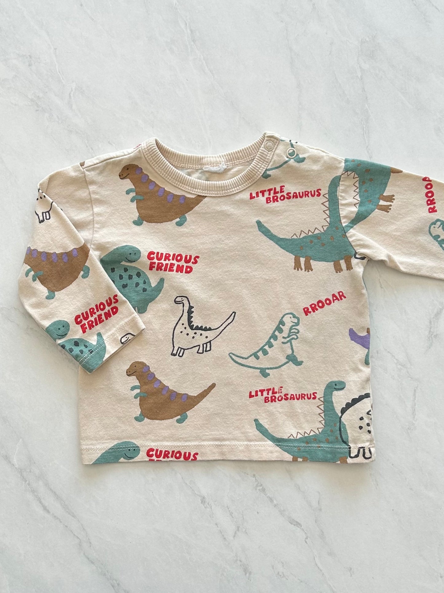 Chandail manches longues - H&M - 6-9 mois