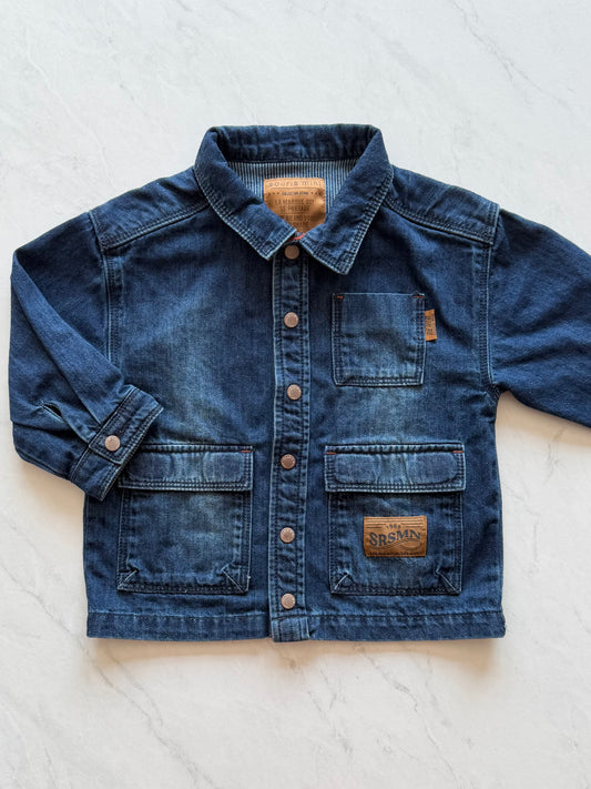 Veste en jeans - Souris mini - 12-18 mois