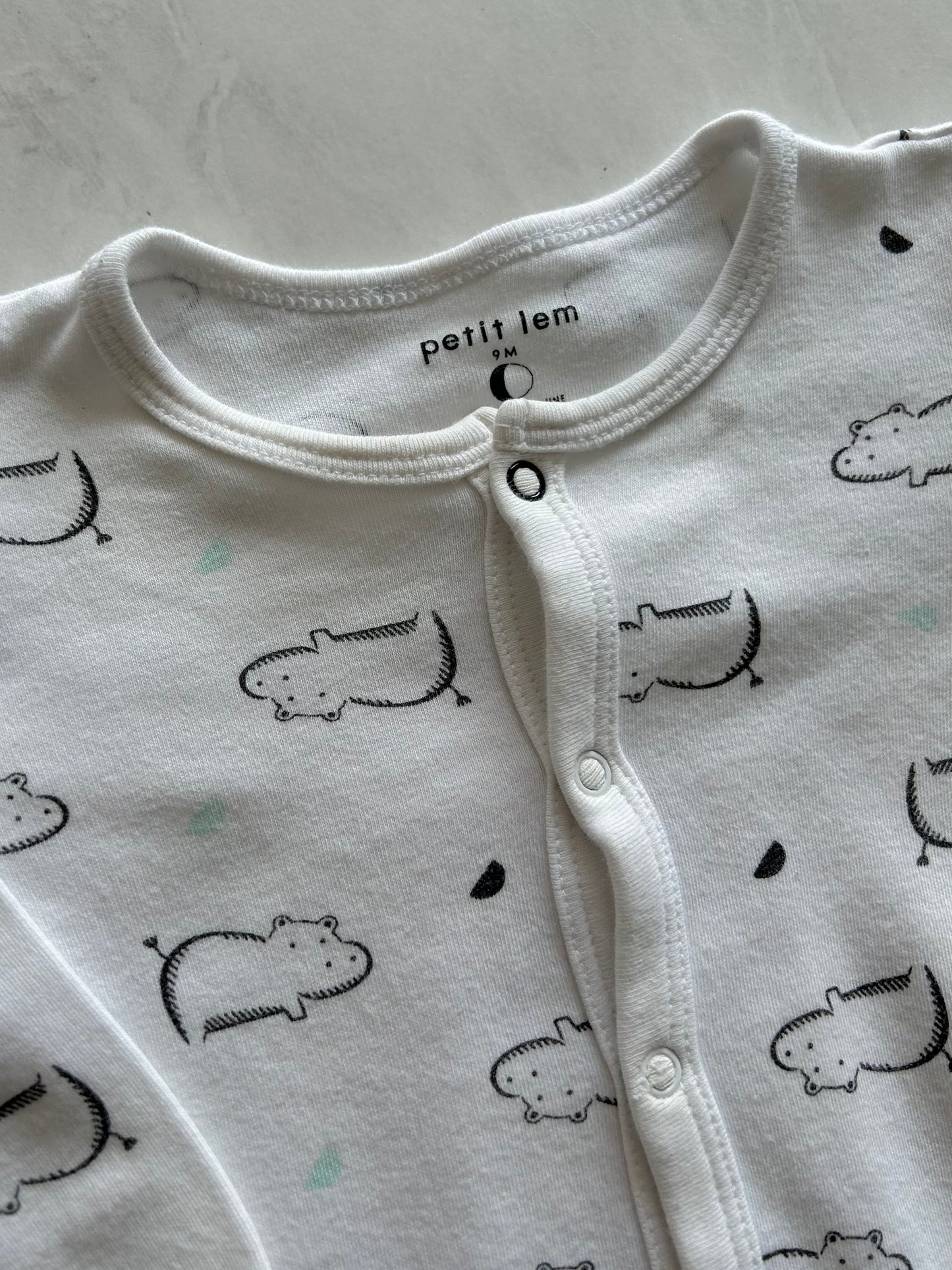 *Imparfait* Pyjama à pattes - Petit Lem - 9 mois