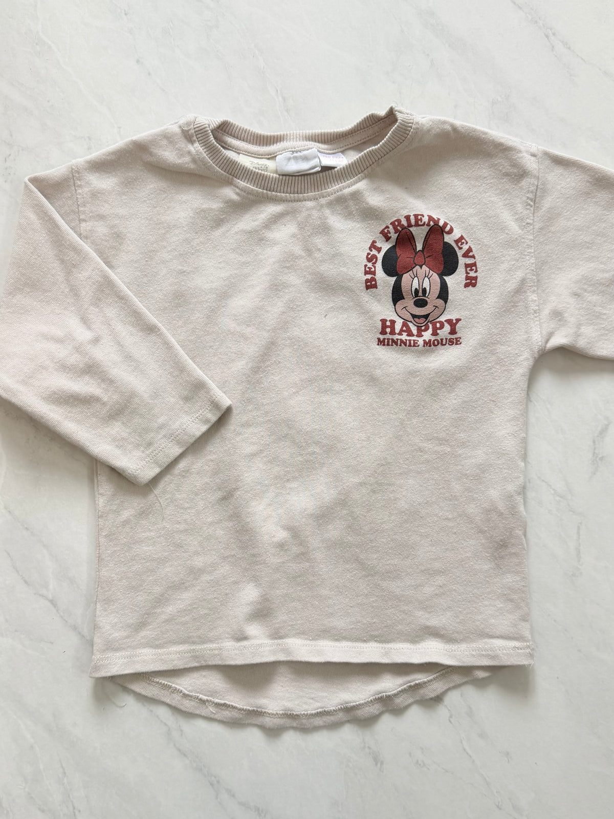 *Imparfait* Chandail manches longues - Zara X Disney - 3-4 ans