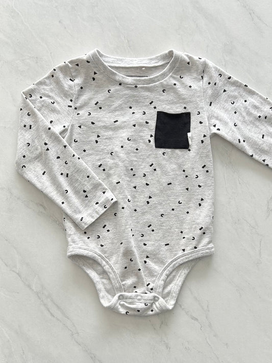 Cache couche manches longues - Gagou bio - 24 mois