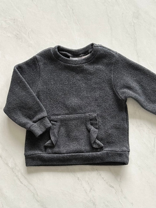 Pull en tissus doux - Zara - 6-9 mois