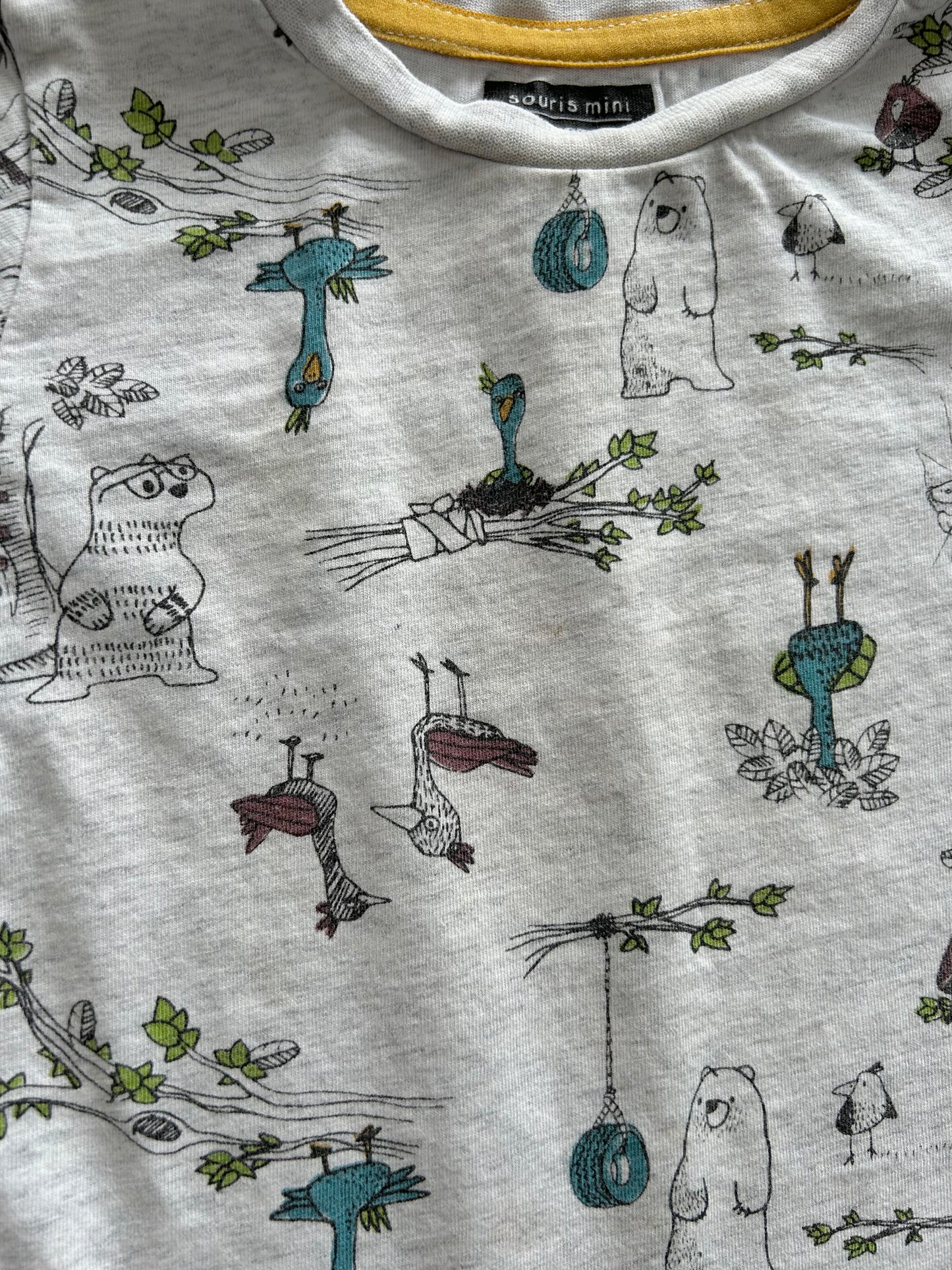 *Imparfait* Chandail manches longues - Souris Mini - 9-12 mois