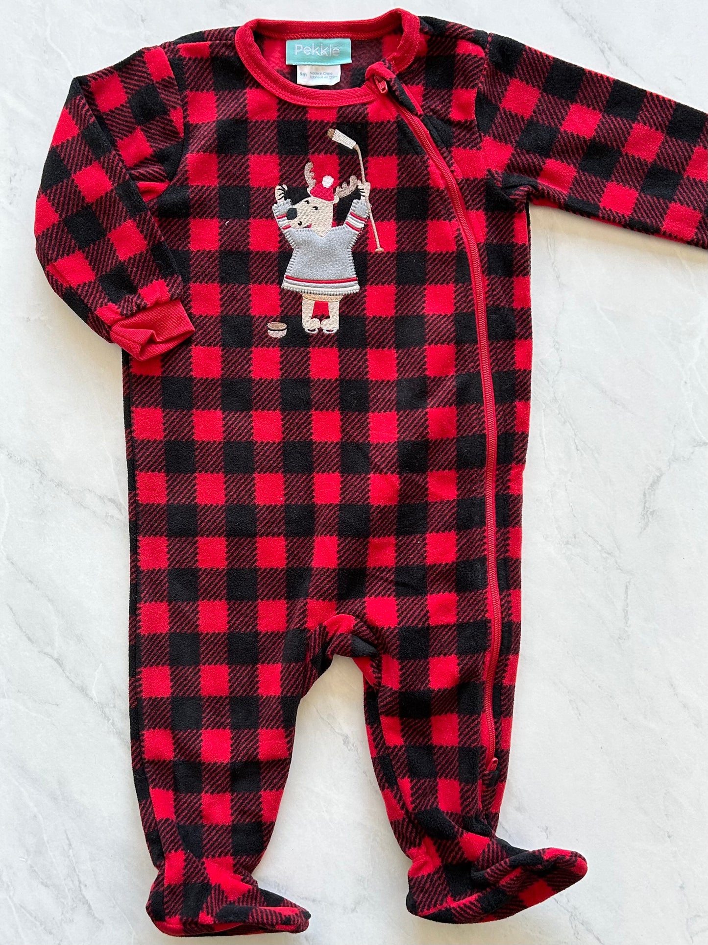Pyjama à pattes en polar - Pekkle - 9 mois