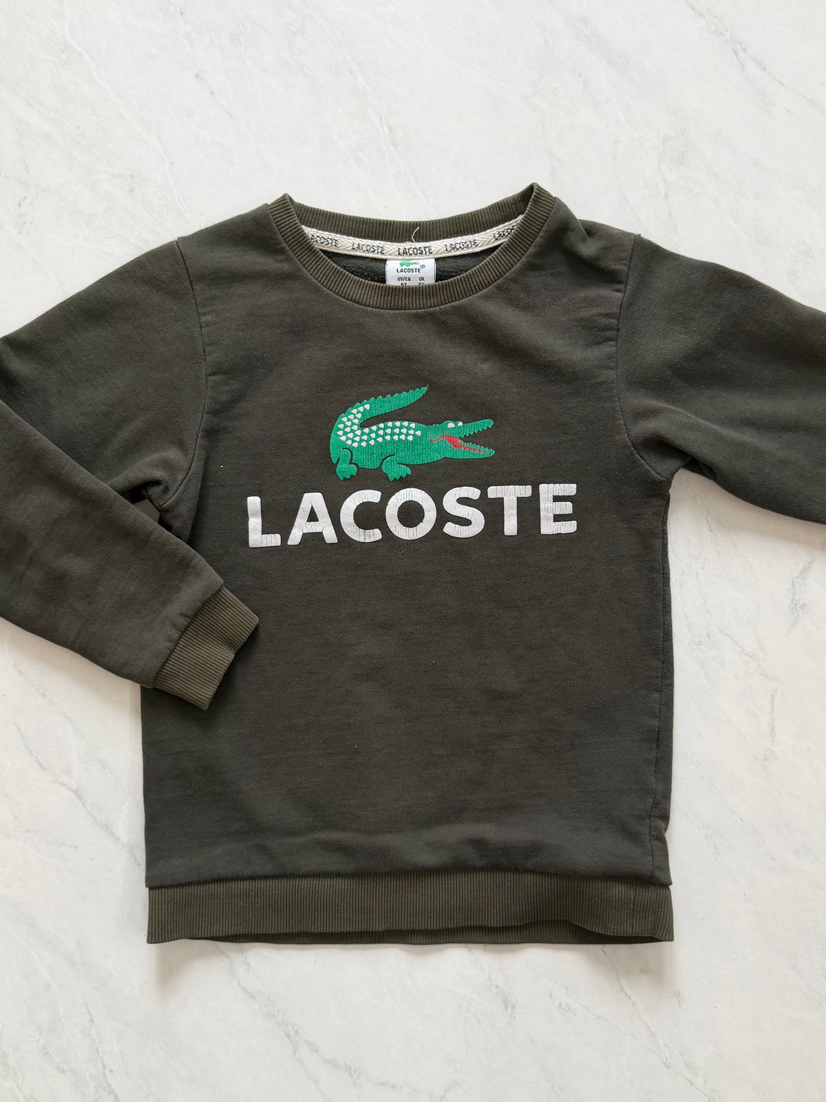 *Imparfait* Crewneck - Lacoste - 6 ans (fait petit)