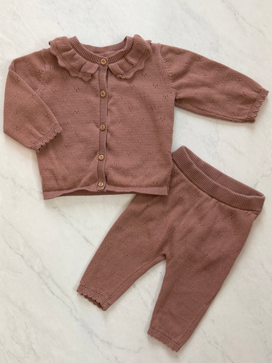 Ensemble en mailles - H&M - 2-4 mois