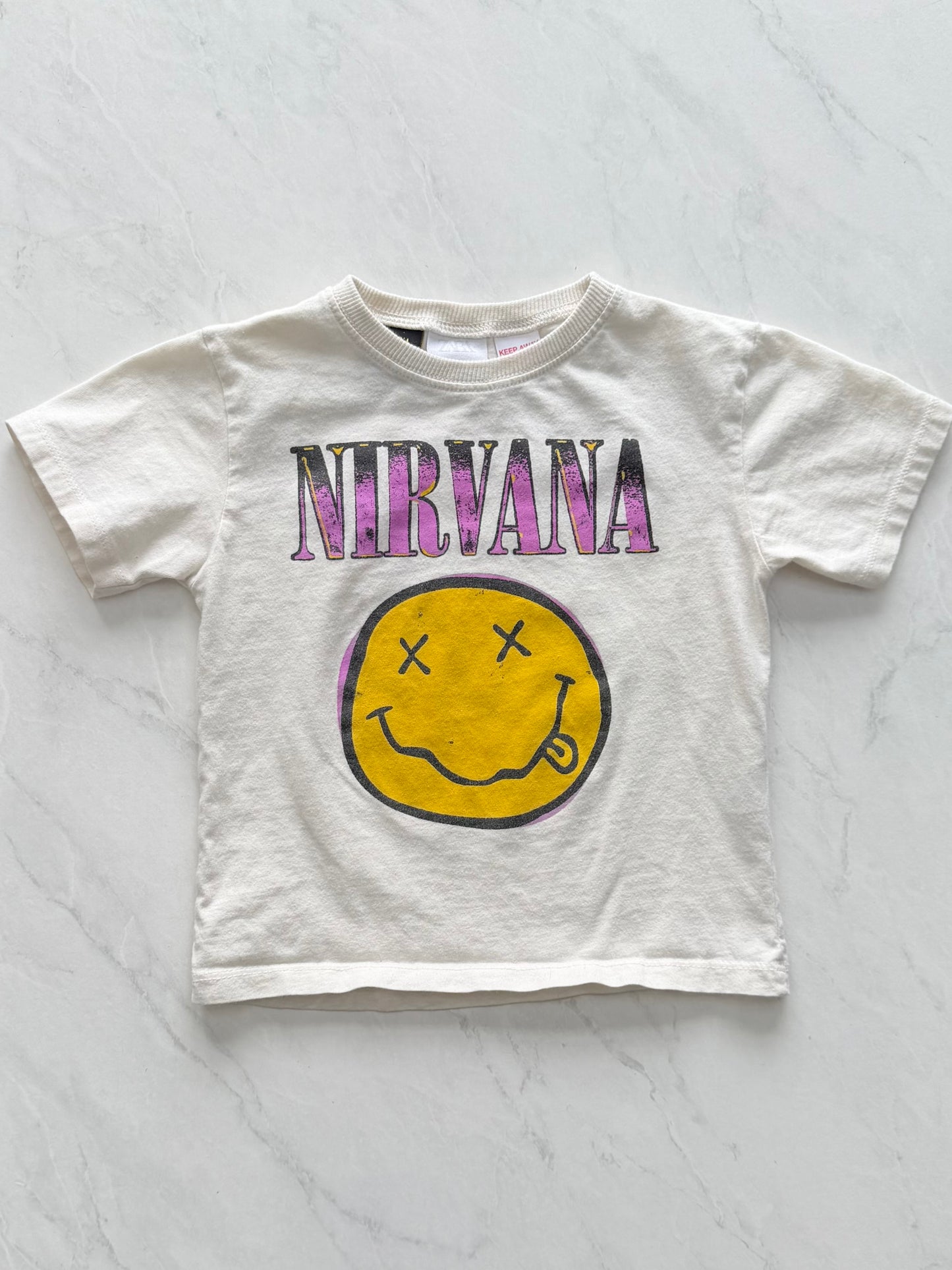 *Imparfait* T-shirt - Zara X Nirvana - 2-3 ans
