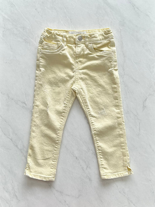 Jeans style usé - Zara - 18-24 mois