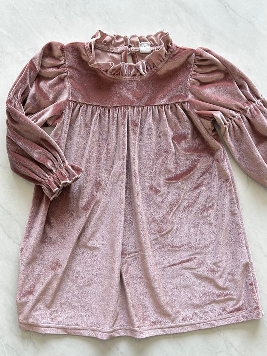 Robe en velours - Shein - 100 (Approx. 2-3 ans)