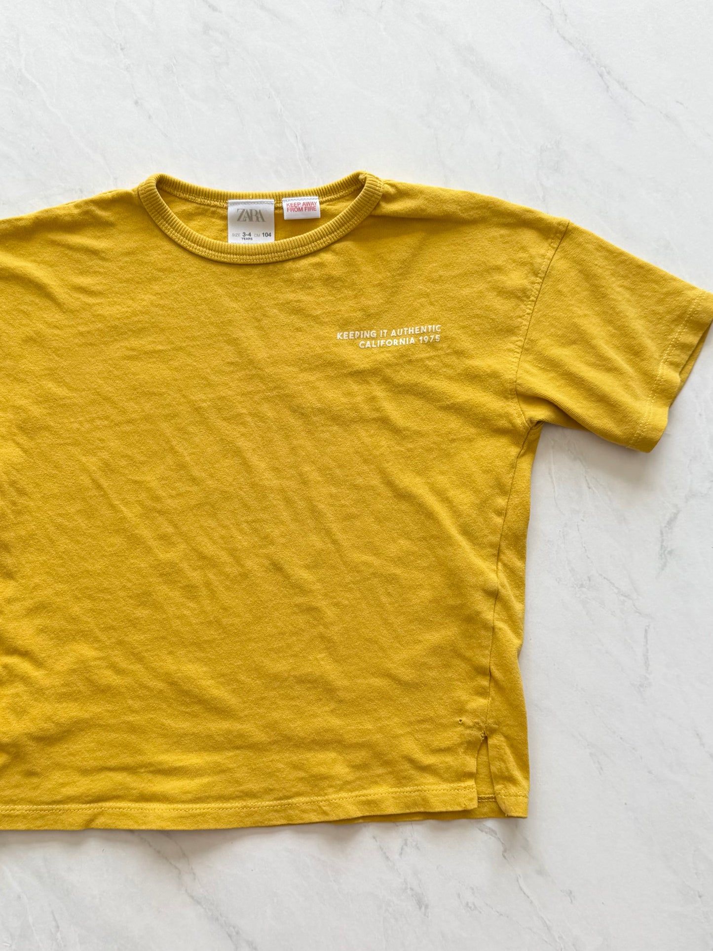 *Imparfait* T-shirt - Zara - 3-4 ans