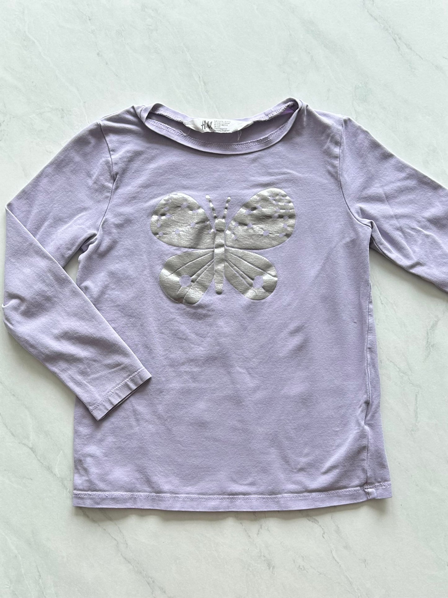 *Imparfait* Chandail manches longues - H&M - 4-6 ans