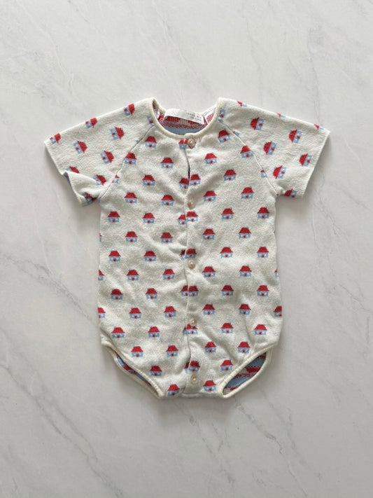Barboteuse en mailles - Zara - 1-3 mois