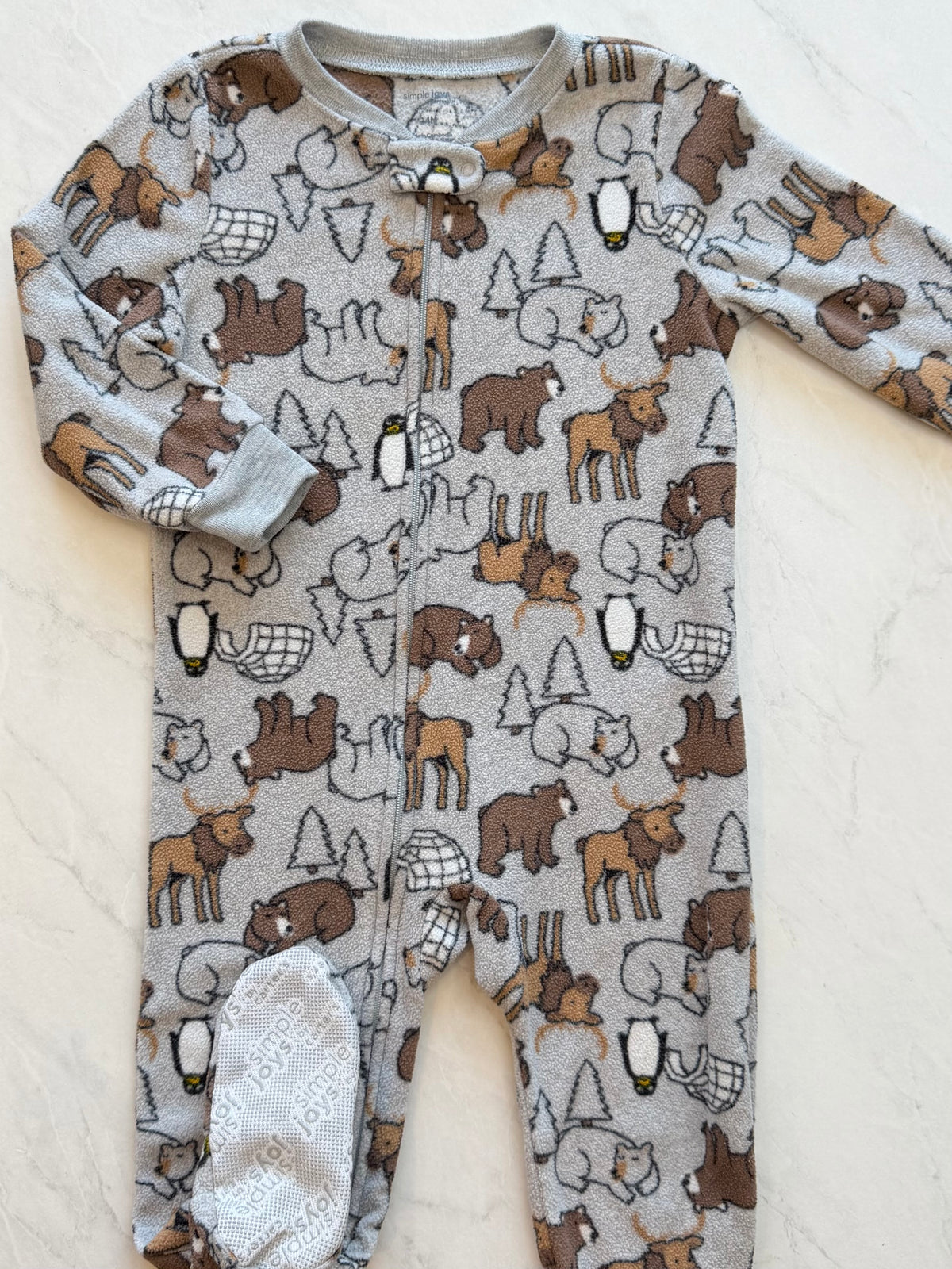 Pyjama à pattes en polar - Carters - 24 mois