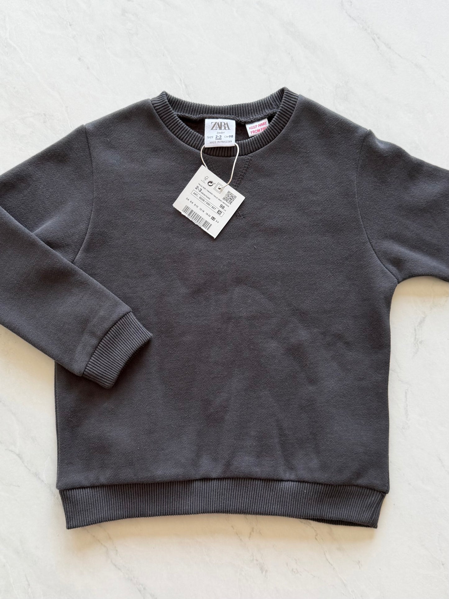NEUF Crewneck - Zara - 2-3 ans