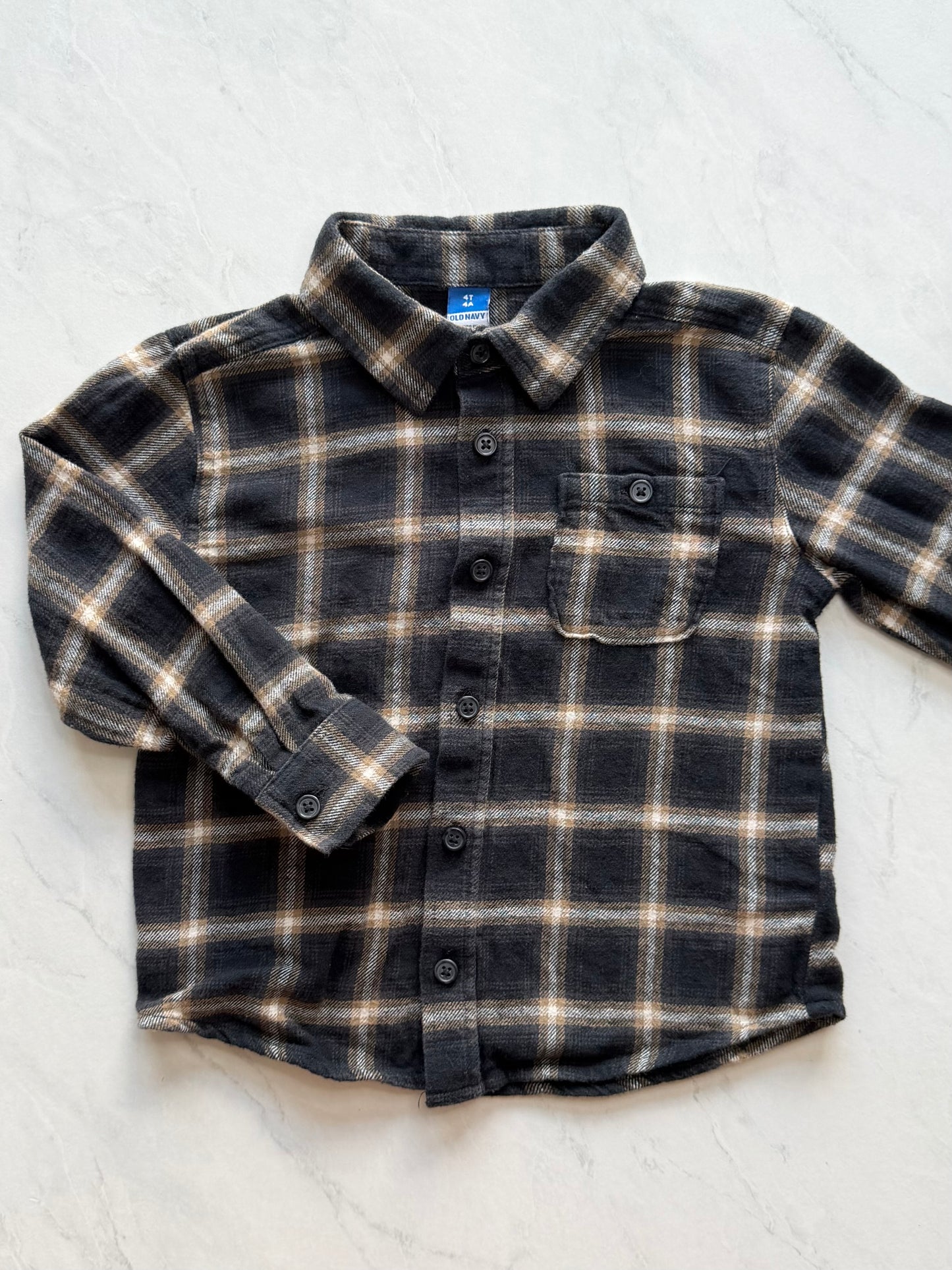 Chemise manches longues - Old navy - 4T
