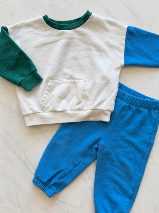 *Imparfait* Ensemble en coton ouaté - Joe Fresh - 12-18 mois