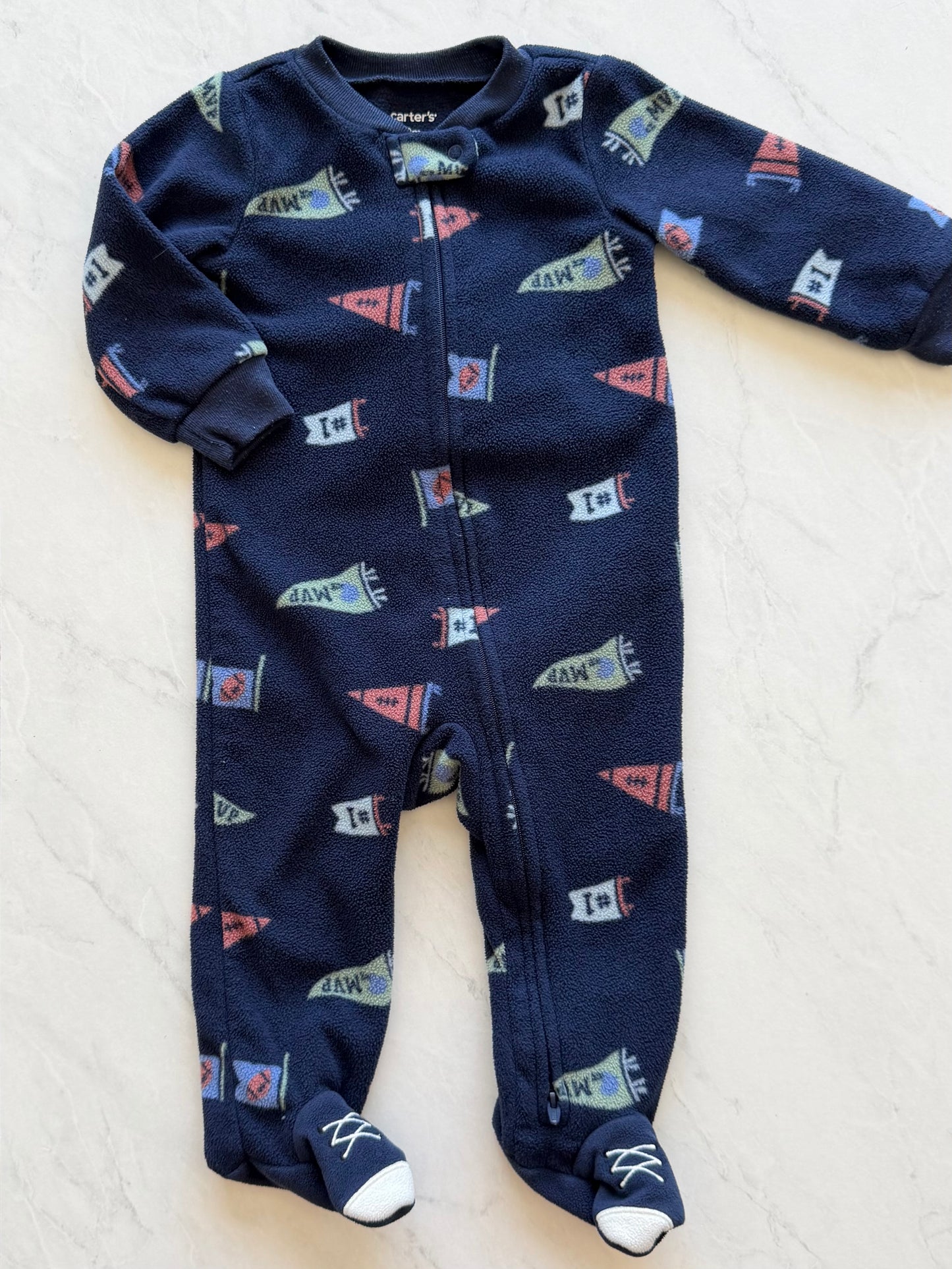 Pyjama à pattes en polar - Carters - 9 mois