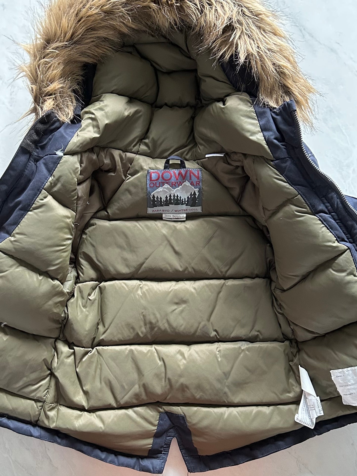 Manteau d’hiver en duvet - Zara - 18-24 mois