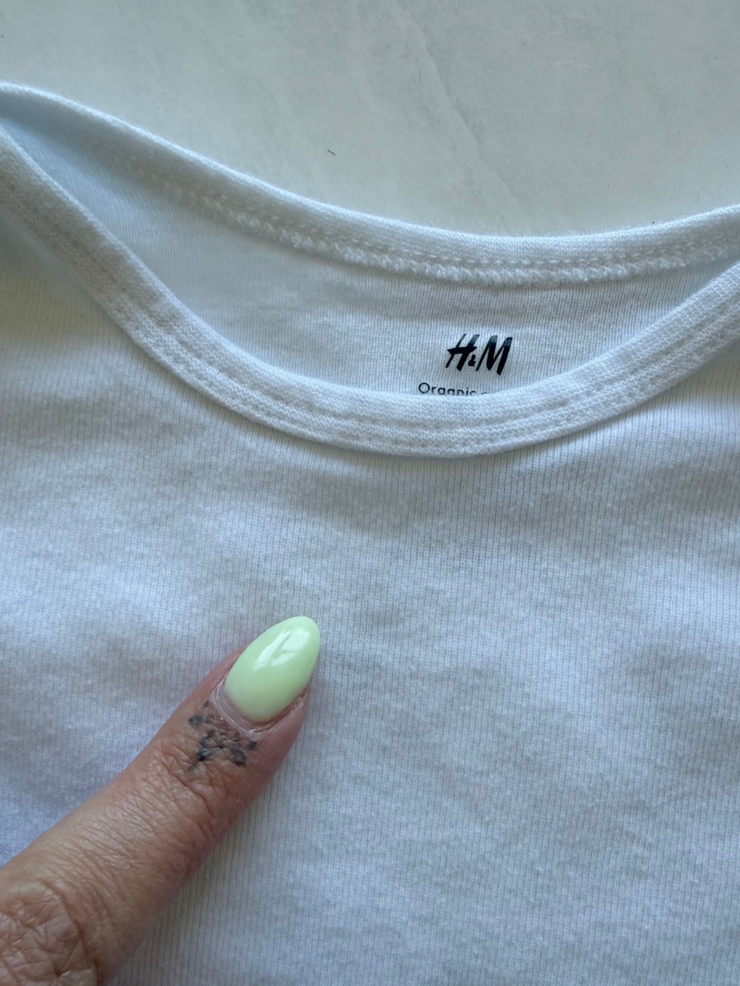 *Imparfait* Cache couche manches longues - H&M - 9-12 mois