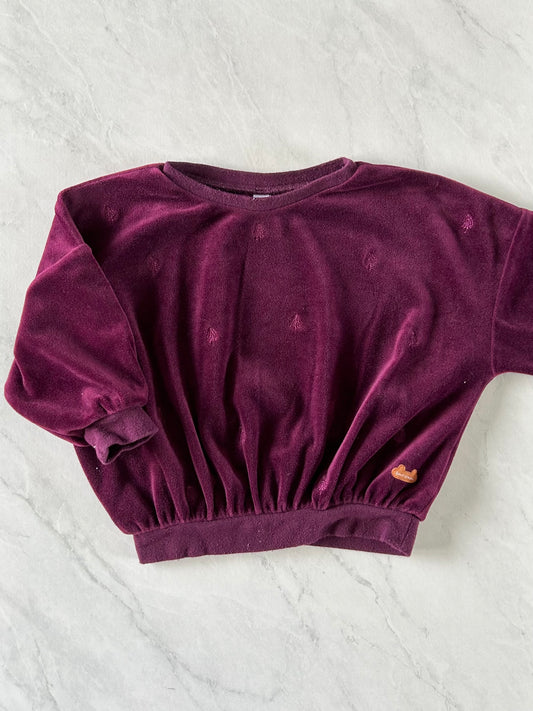 Crewneck en velours - Souris mini - 9-12 mois