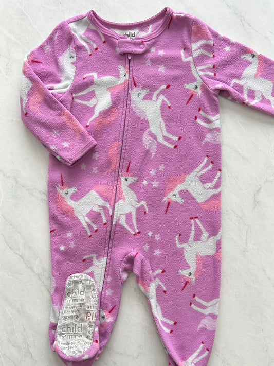 Pyjama à pattes en polar - Carters - 18 mois (légèrement mousseux)