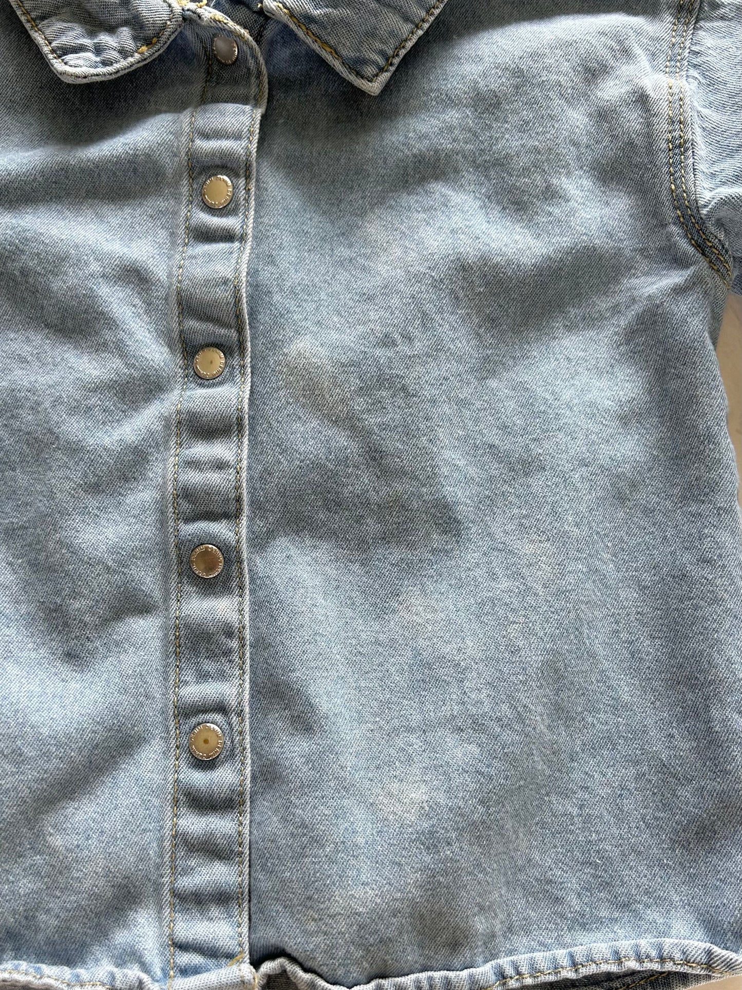 *Imperfect* Denim shirt - Zara - 2-3 years