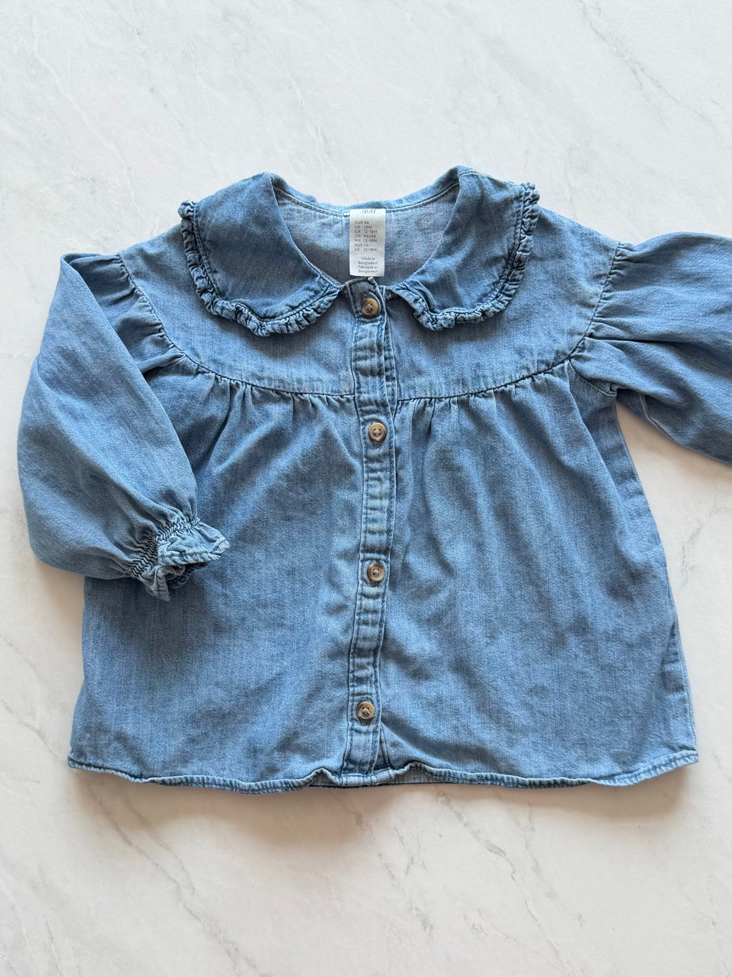 *Imparfait* Blouse - H&M - 12-18 mois