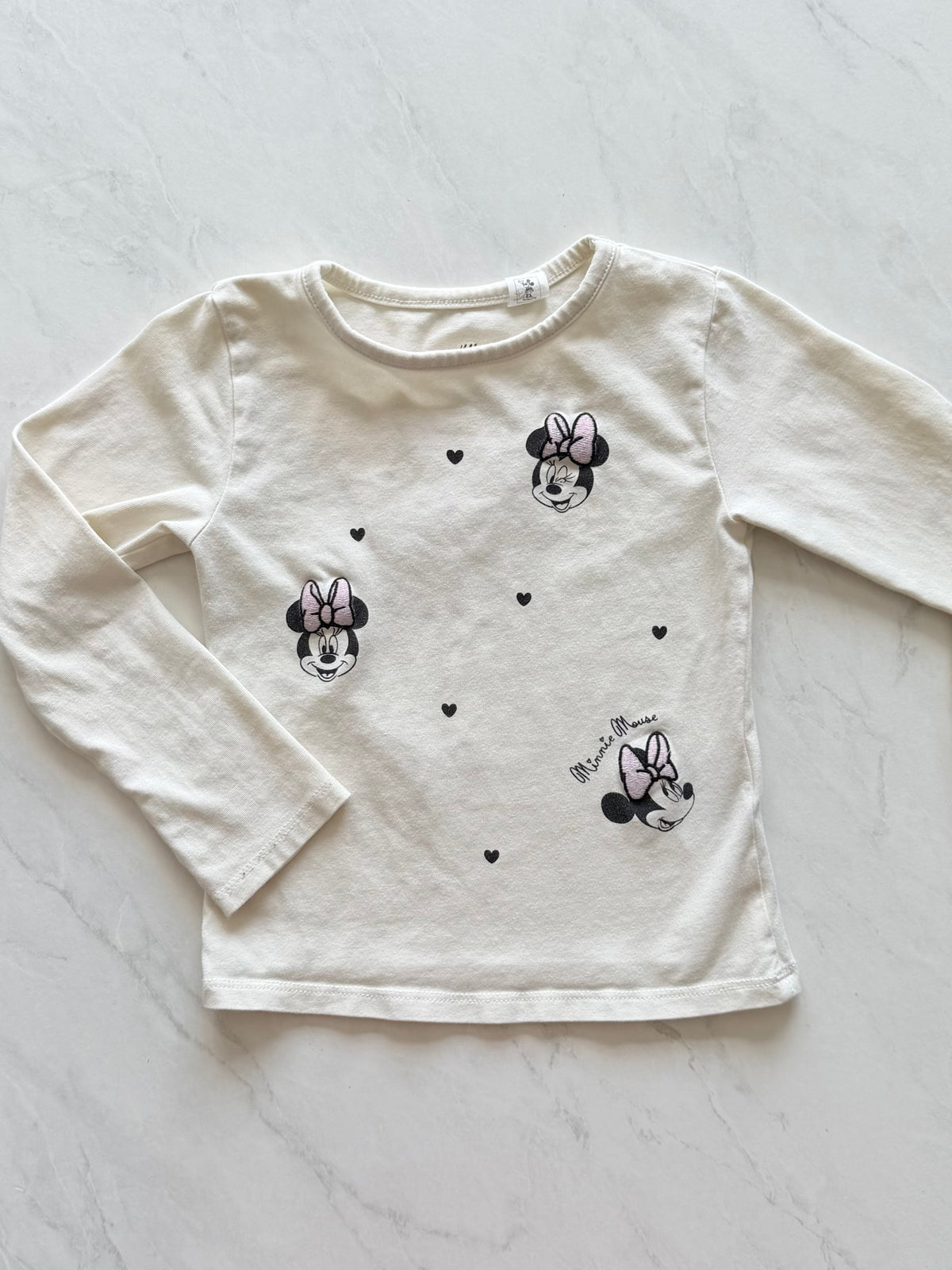 *Imparfait* Chandail manches longues - H&M X Disney - 4-6 ans