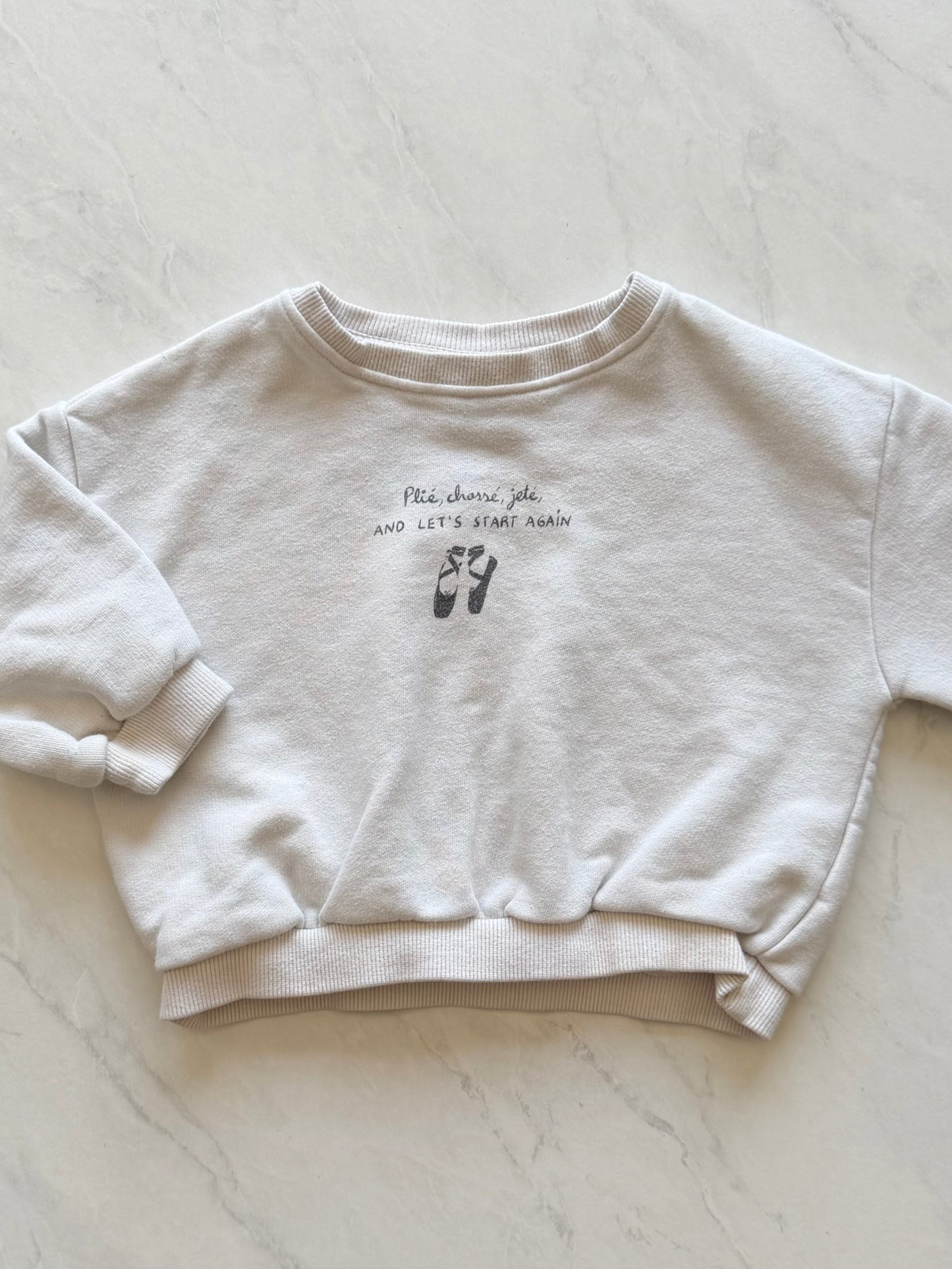*Imparfait* Crewneck - Zara - 12-18 mois
