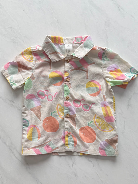 Chemise - H&M - 12-18 mois