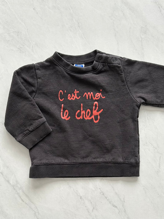 Crewneck - Mots d’enfants - 12 mois
