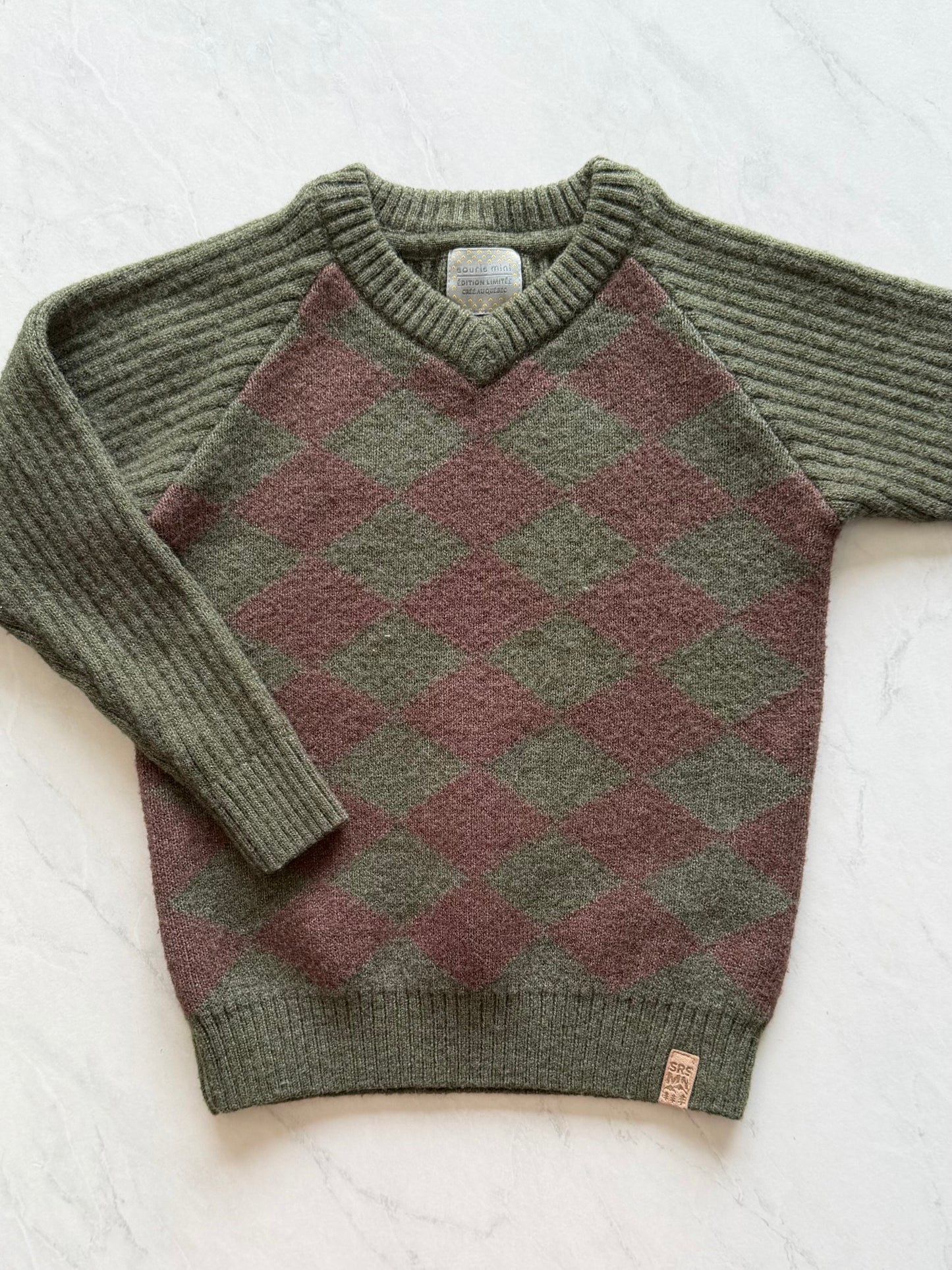 Pull en mailles - Souris Mini - 5 ans