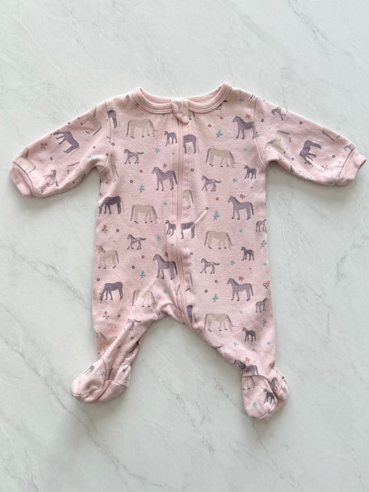 Pyjama à pattes - Roche ciseaux - 0 mois