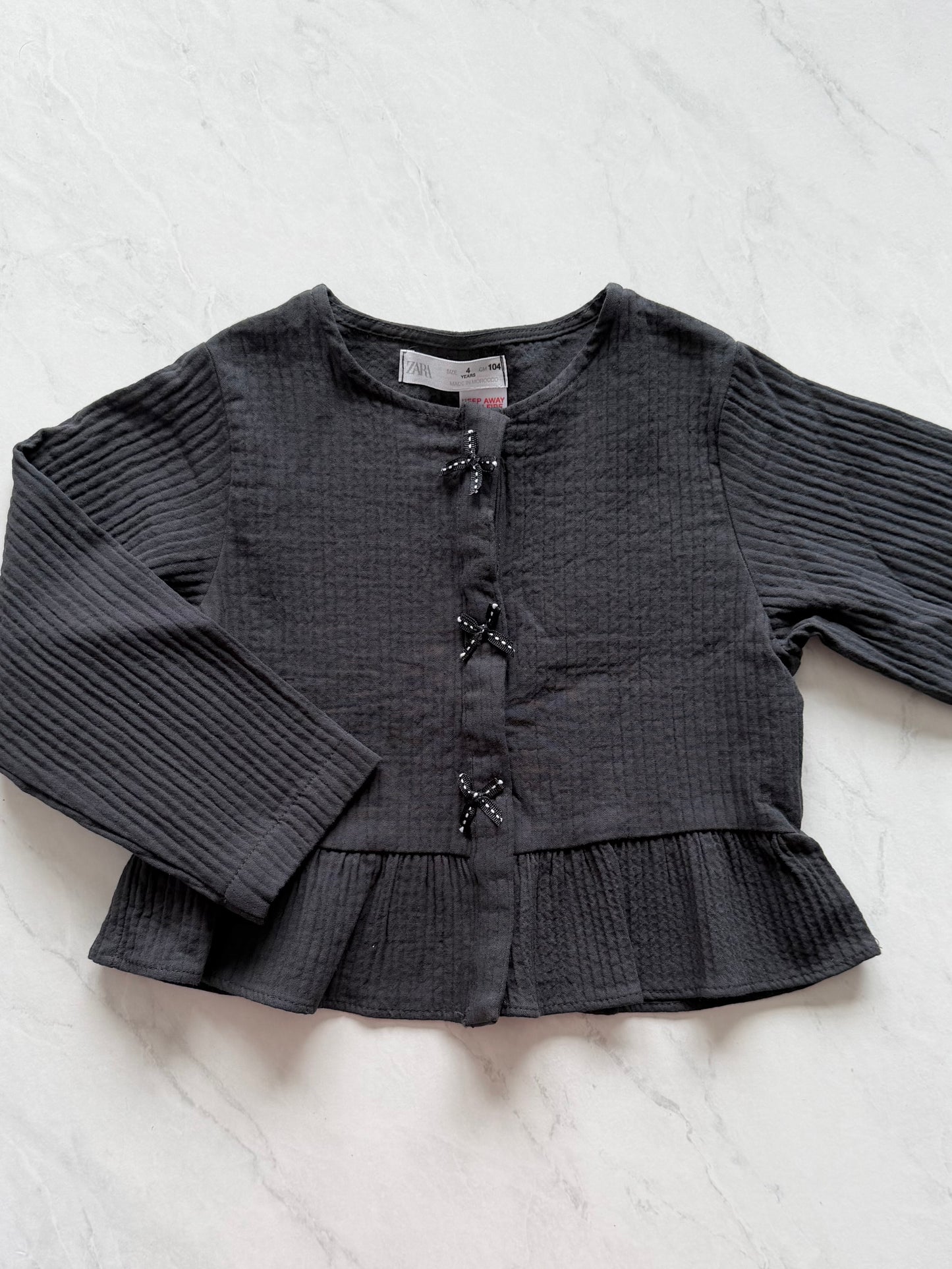 Haut manches longues - Zara - 4 ans