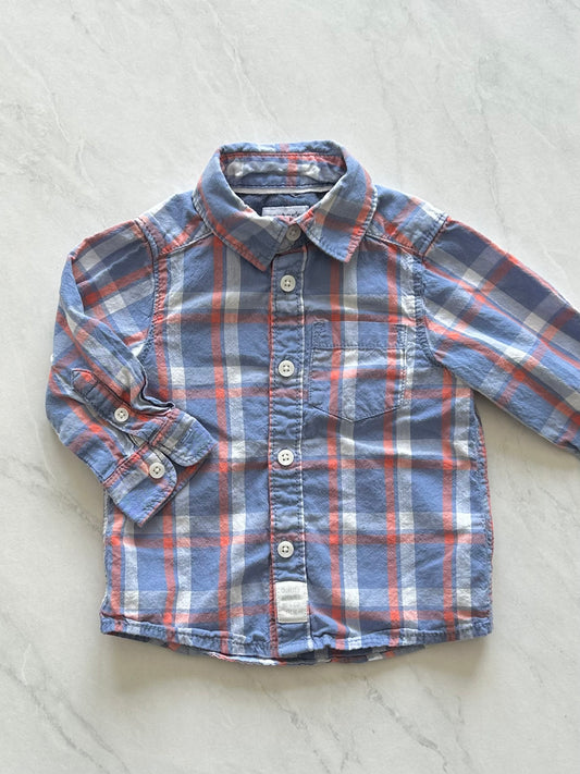 Chemise manches longues - Carters - 6 mois