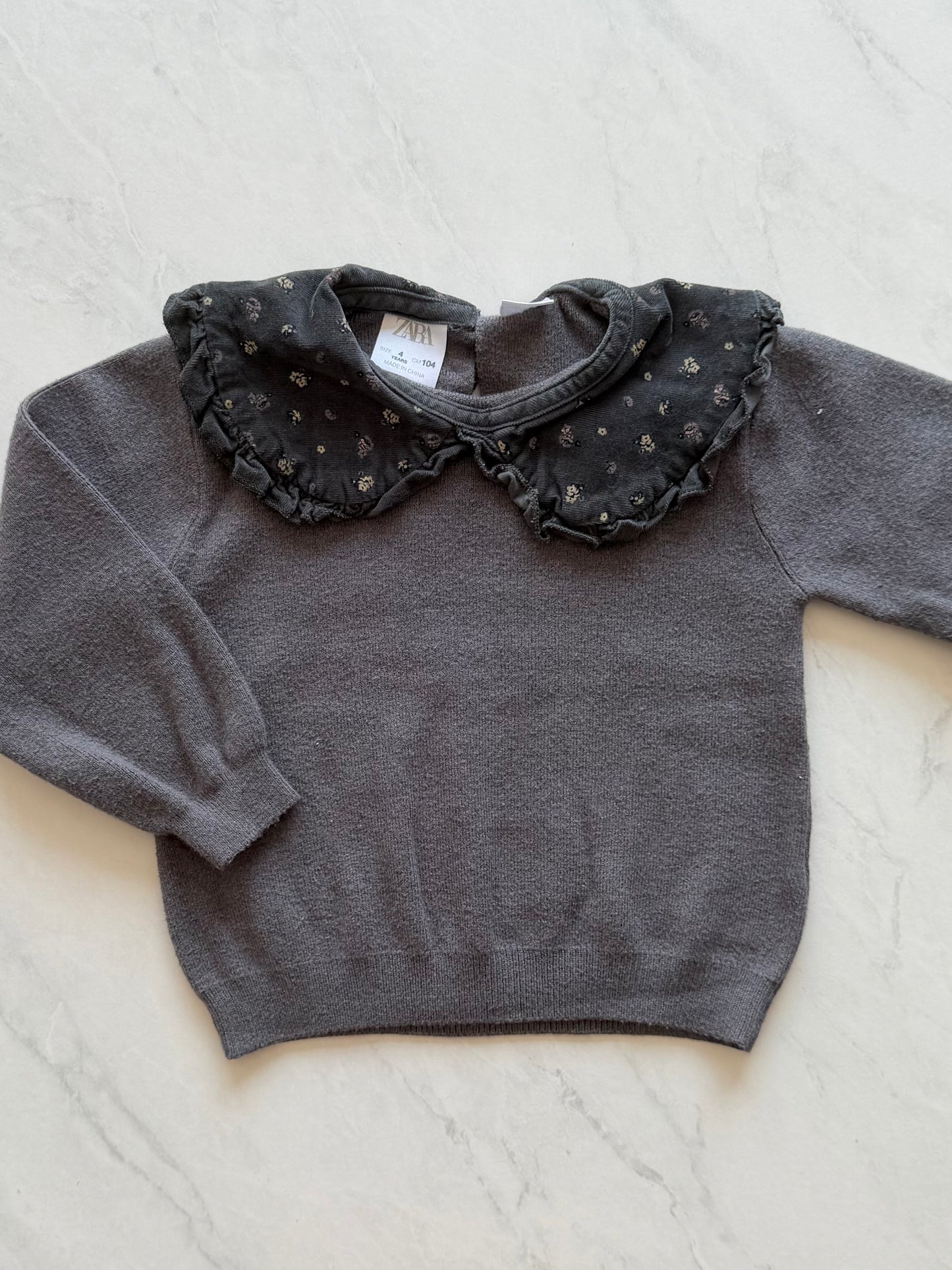 Pull en mailles - Zara - 4 ans (fit 2 ans)