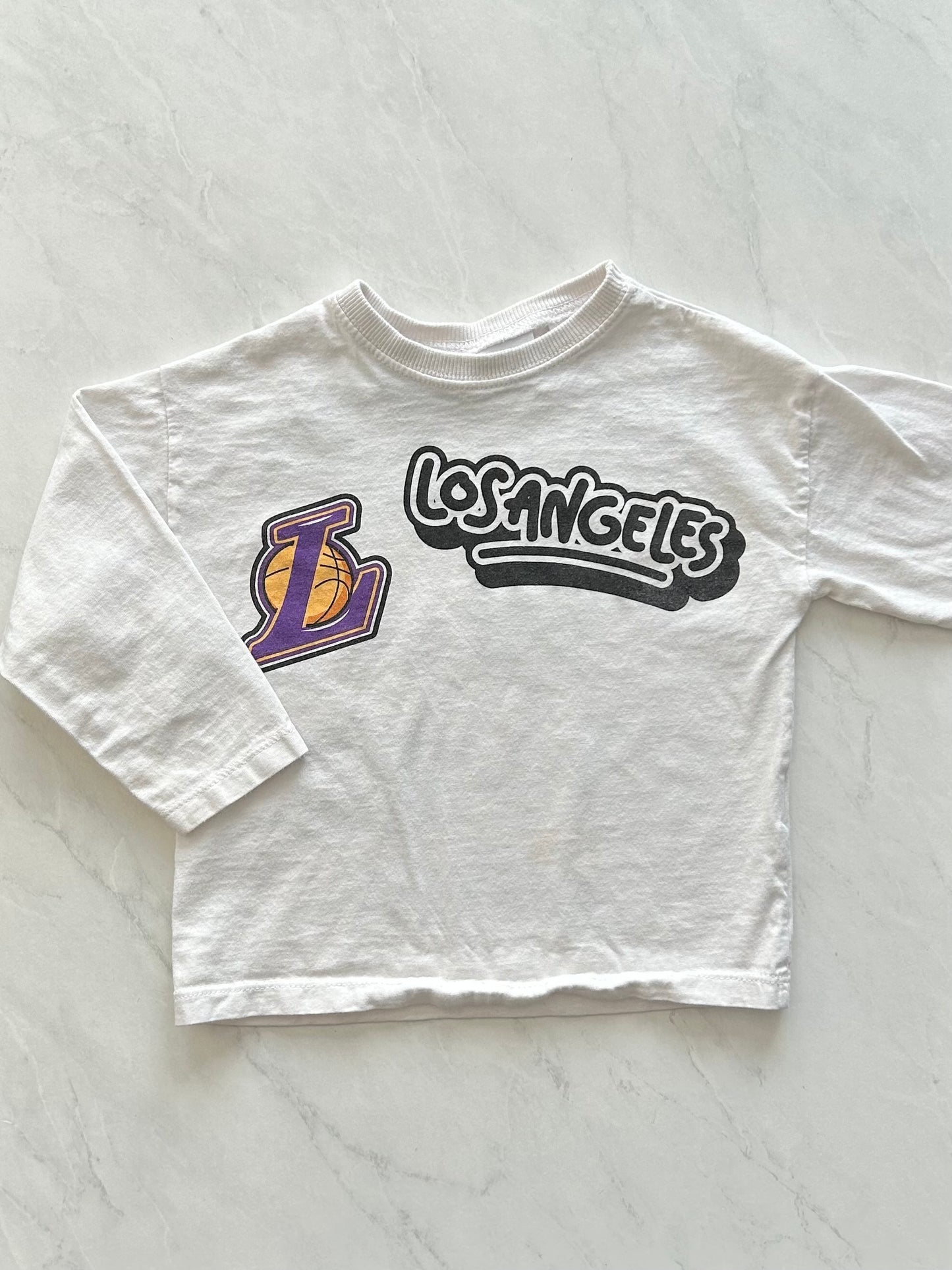 *Imparfait* Chandail manches longues - Zara X NBA - 2 ans