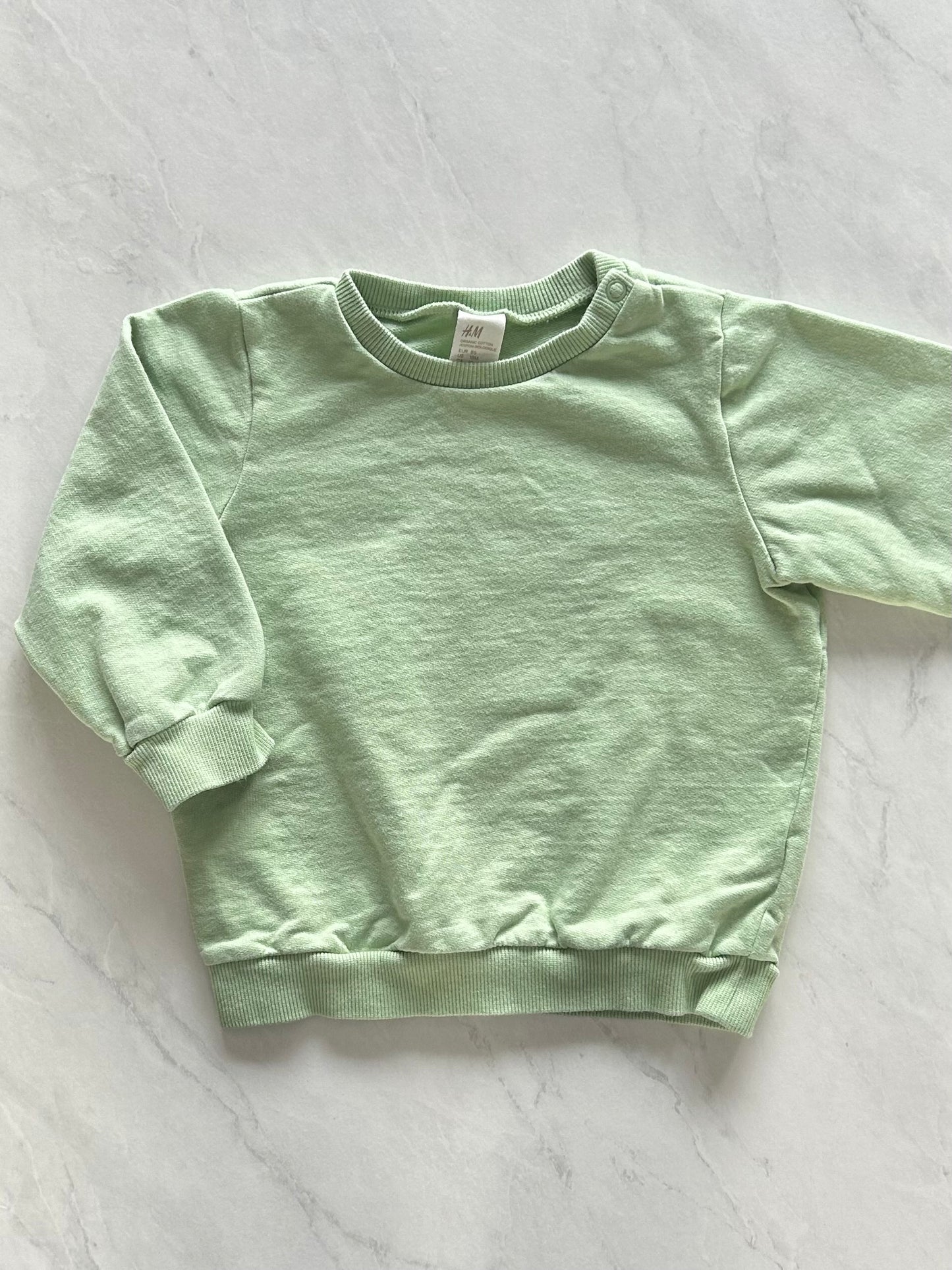 Crewneck en coton bio - H&M - 12-18 mois