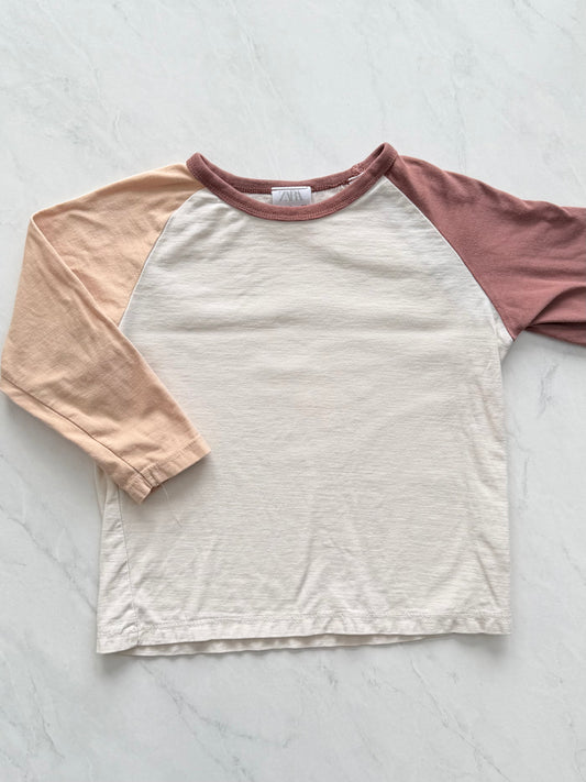 *Imparfait* Chandail manches longues - Zara - 2-3 ans