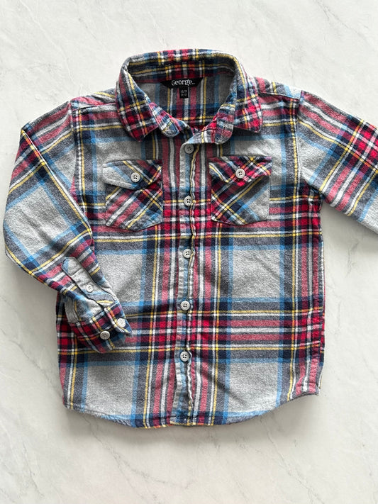Chemise manches longues - George - 4-5 ans